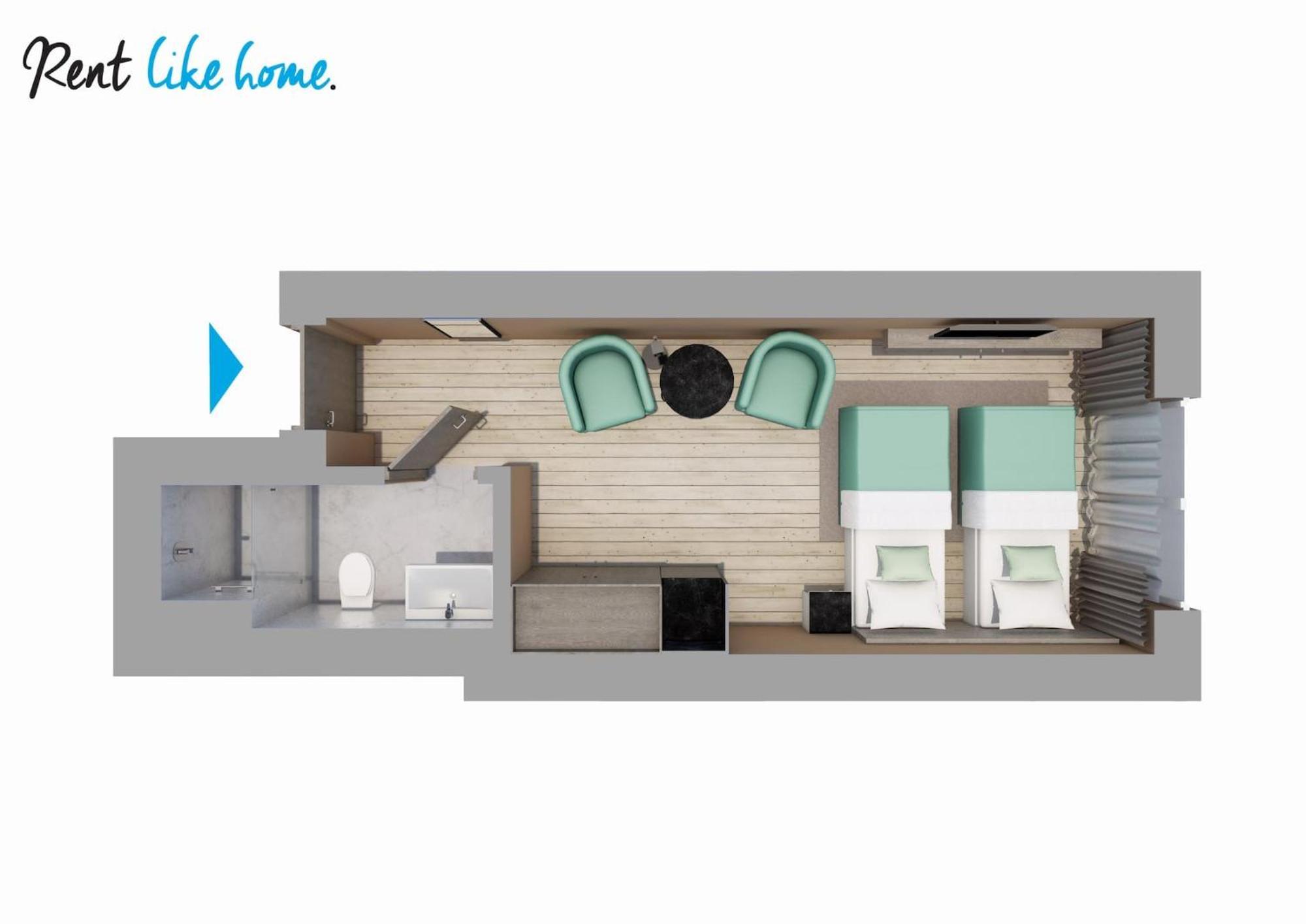 Rent Like Home - Deo Plaza Wyspa Spichrzow Gdańsk Eksteriør bilde